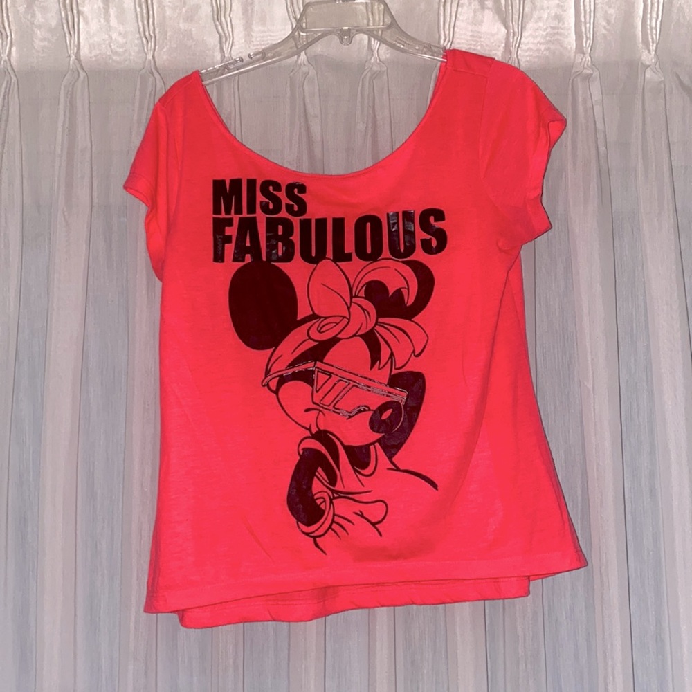 Disney Miss Fabulous Minnie Mouse Tee